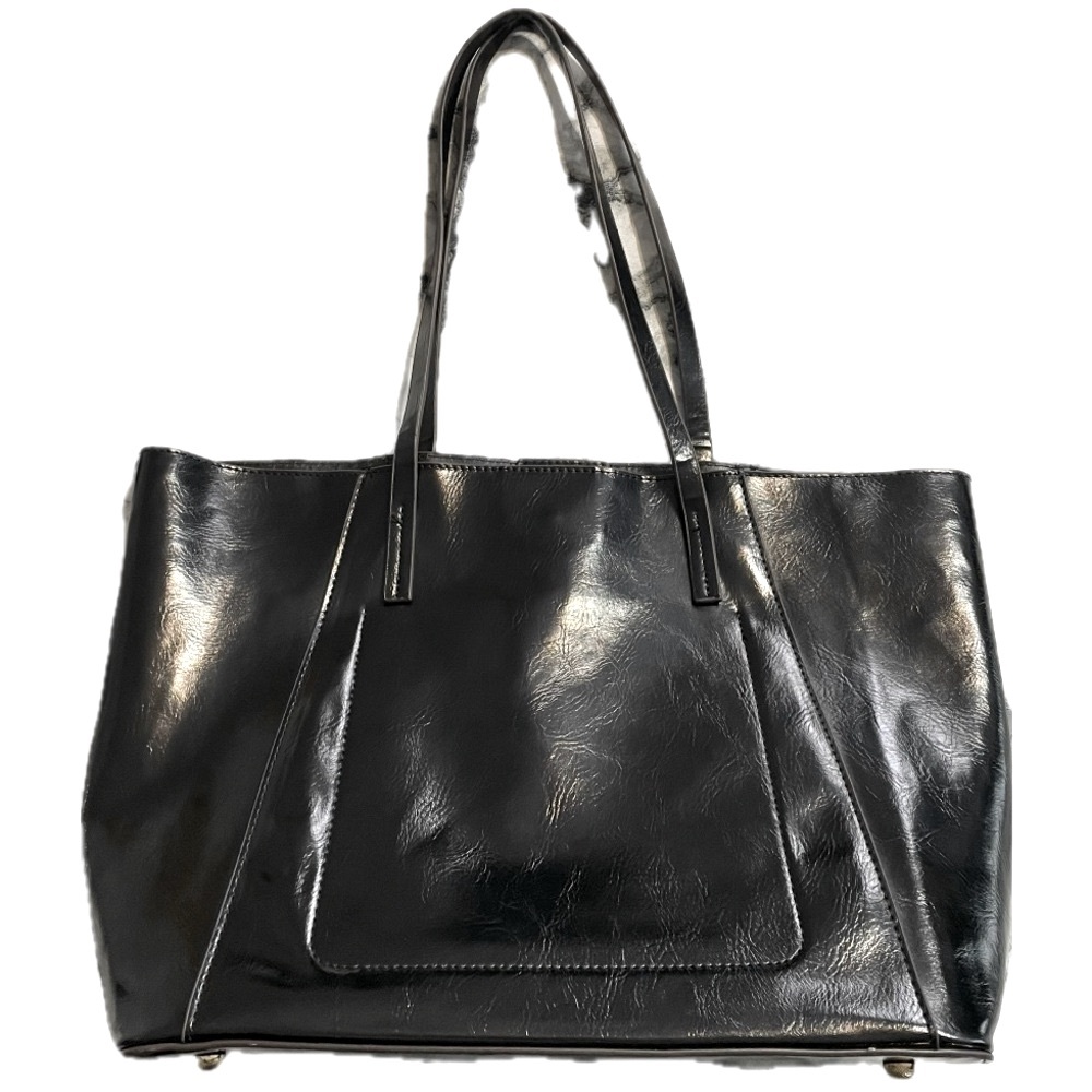 CHARMING CHARLIES Medallion maxi Tote bag color black  size 13x11 NWOT - Picture 3 of 9